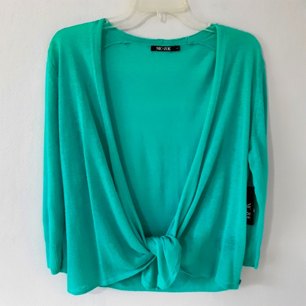 NWT Nic + Zoe Large Turquoise Wrap - Women's Wrap